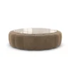 Samtstoff Couchtisch Circle Valora