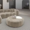 Samtstoff Couchtisch Circle Valora