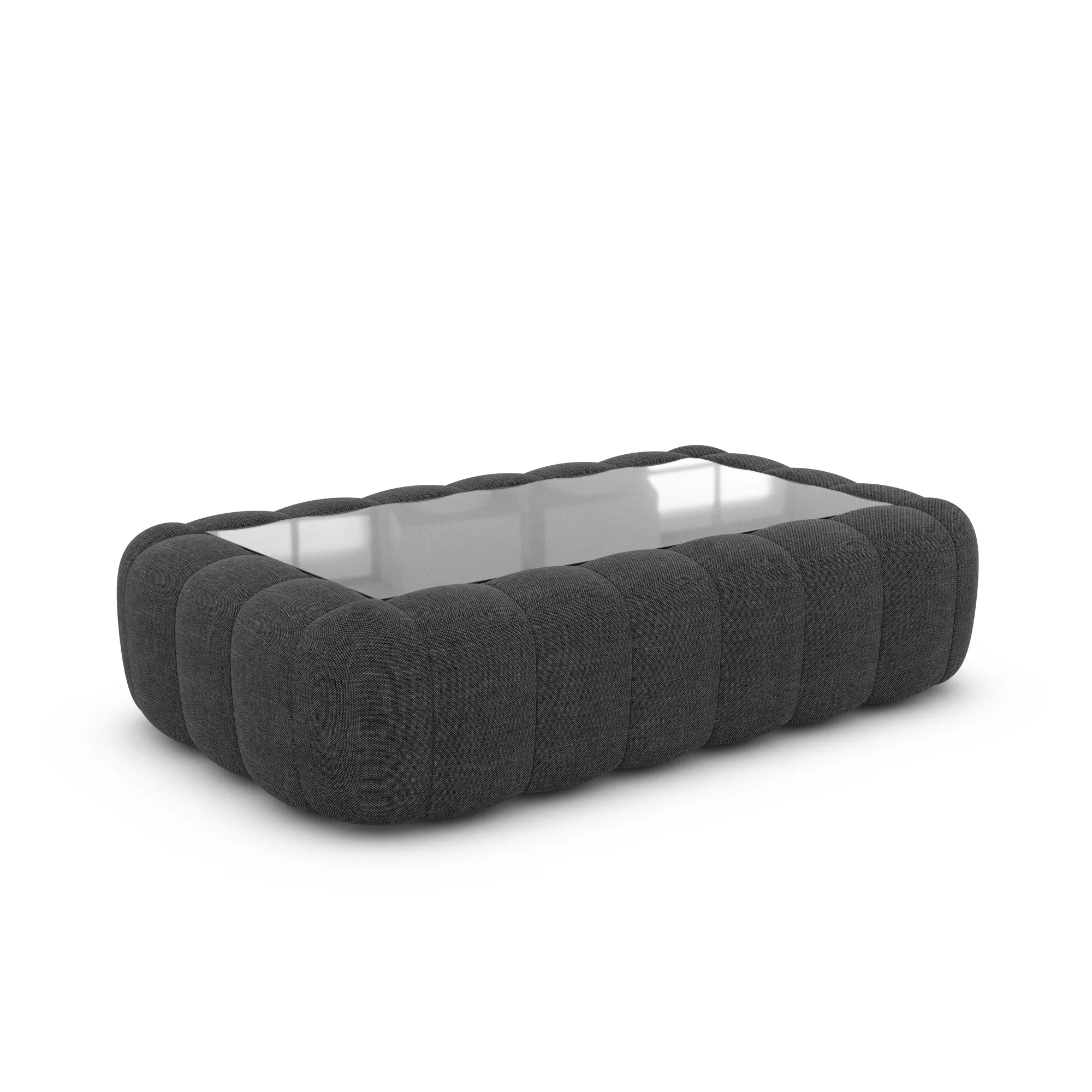 Strukturstoff Couchtisch Rectangle Valora