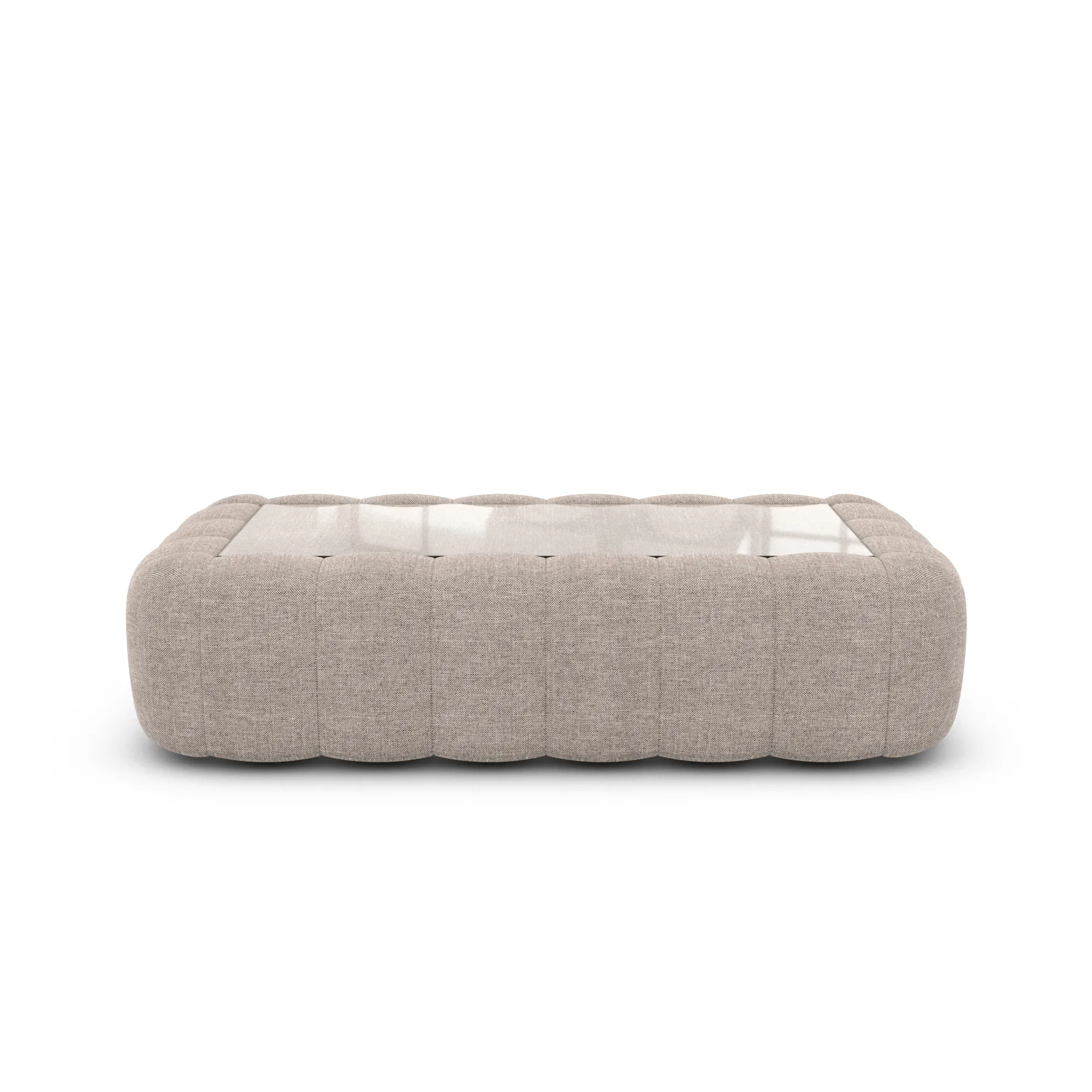 Strukturstoff Couchtisch Rectangle Valora