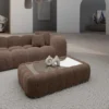 Strukturstoff Couchtisch Rectangle Valora