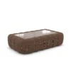 Strukturstoff Couchtisch Rectangle Valora