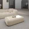 Strukturstoff Couchtisch Rectangle Valora