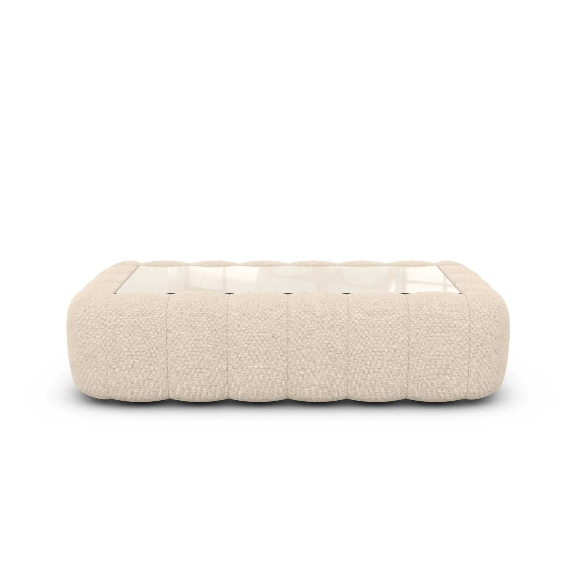 Strukturstoff Couchtisch Rectangle Valora