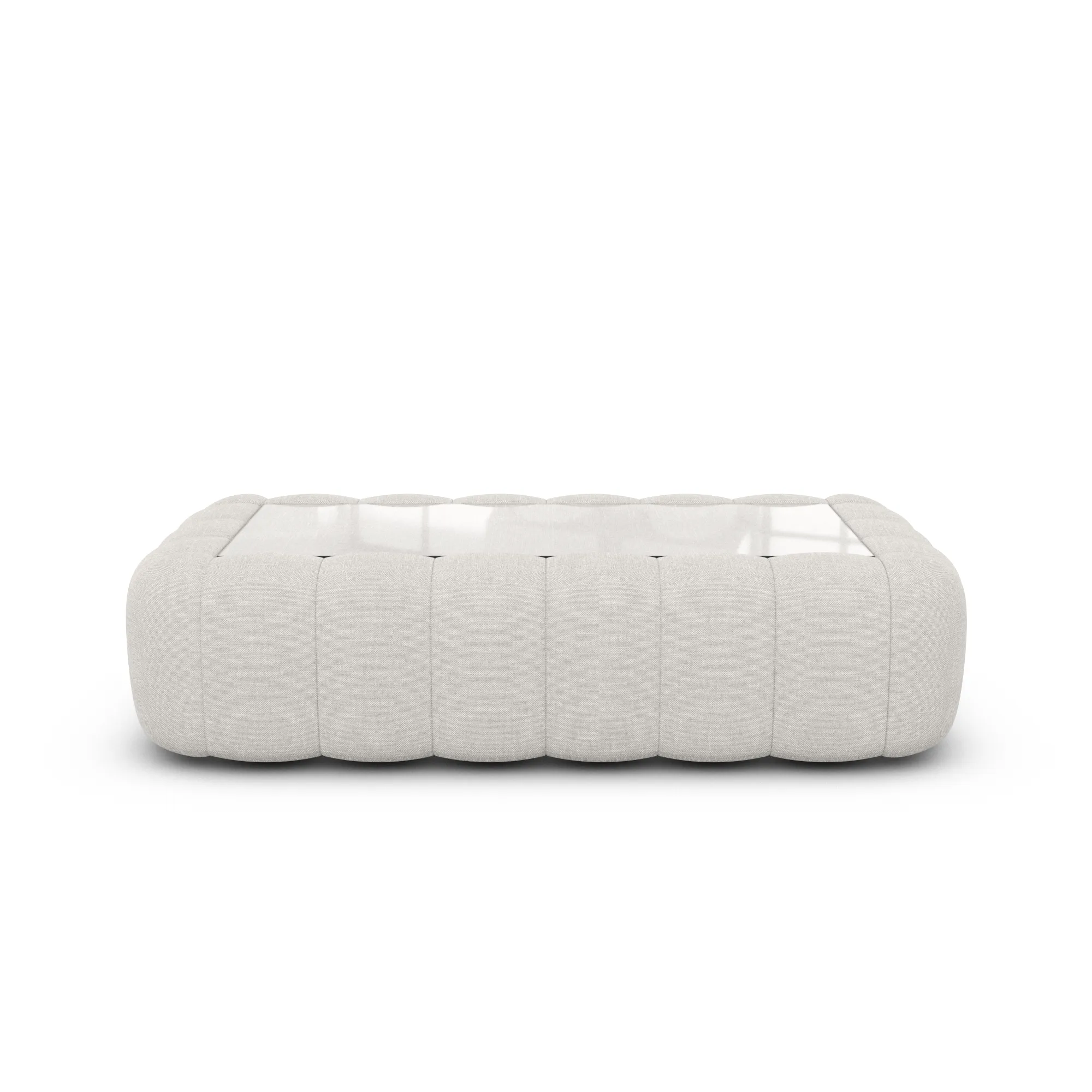 Strukturstoff Couchtisch Rectangle Valora