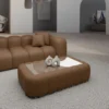 Kunstleder Couchtisch Rectangle Valora