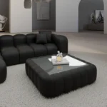 Echtleder Couchtisch Square Valora