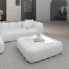 Echtleder Couchtisch Square Valora