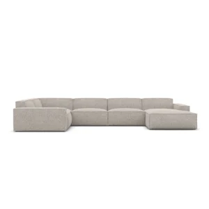 product category fabric boucle u shape sofas