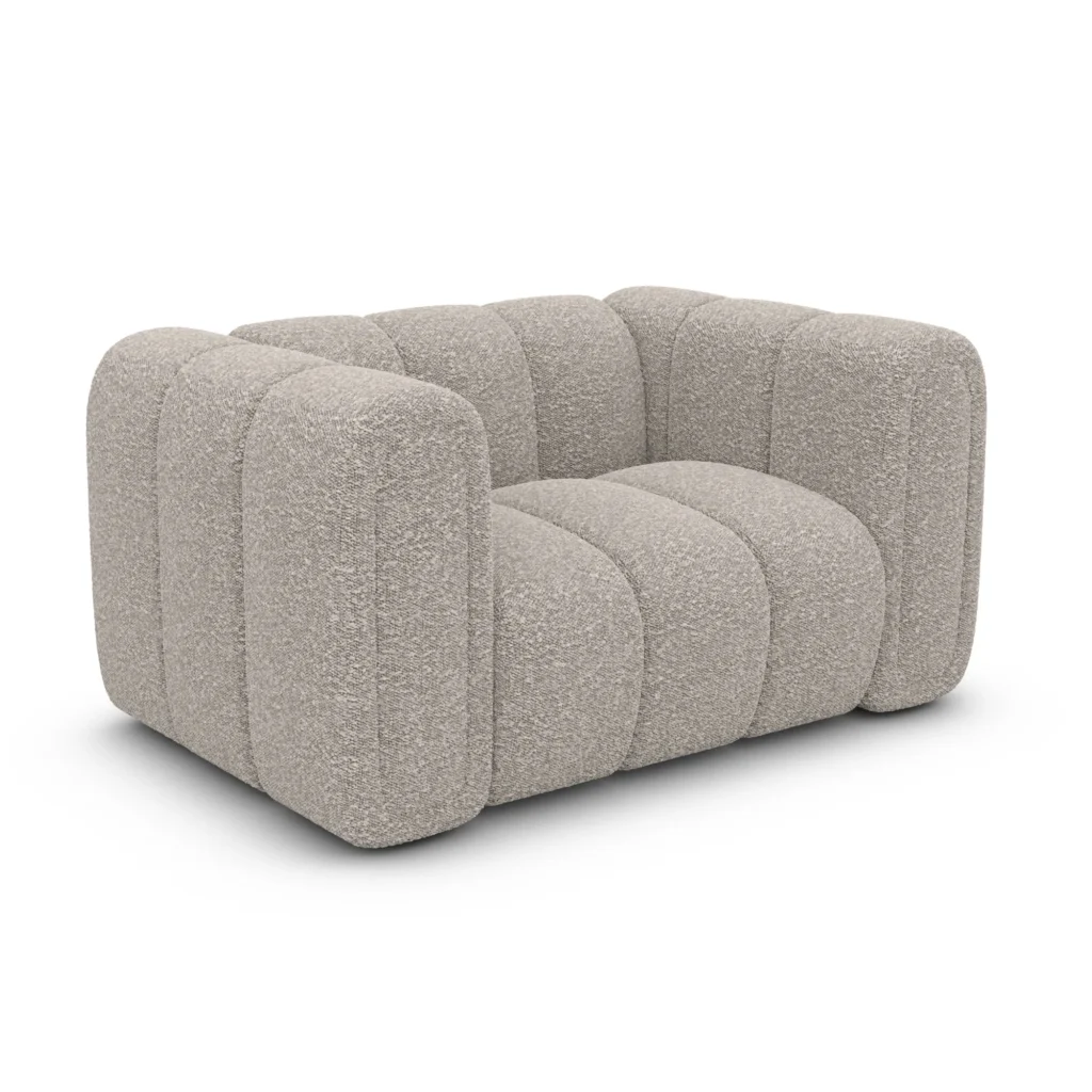 Bouclé Sessel Amoria