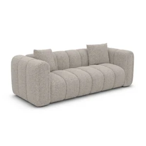 Bouclé 2-Sitzer Couch Amoria