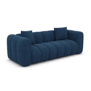 Strukturstoff 2-Sitzer Couch Amoria