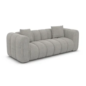 Strukturstoff 2-Sitzer Couch Amoria