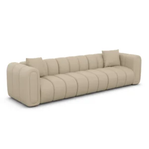 Echtleder 3-Sitzer Couch Amoria