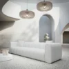 Echtleder 3-Sitzer Couch Amoria