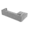 Samtstoff L-Form Sofa Amoria