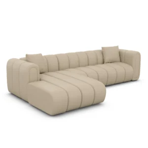 Echtleder L-Form Sofa Amoria