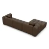 Echtleder L-Form Sofa Amoria