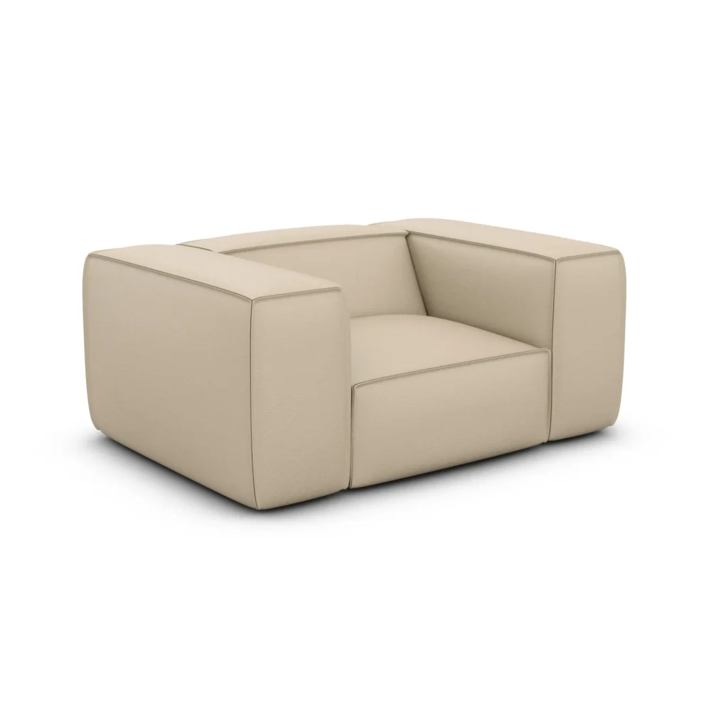 Echtleder Sessel Arelia