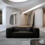 Echtleder 2-Sitzer Couch Arelia