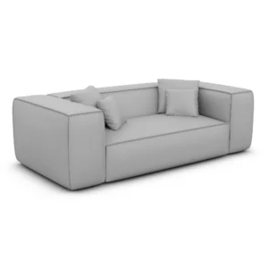 Echtleder 2-Sitzer Couch Arelia