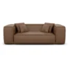 Kunstleder 2-Sitzer Couch Arelia
