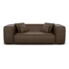 Kunstleder 2-Sitzer Couch Arelia