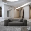 Kunstleder 2-Sitzer Couch Arelia