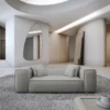 Kunstleder 2-Sitzer Couch Arelia