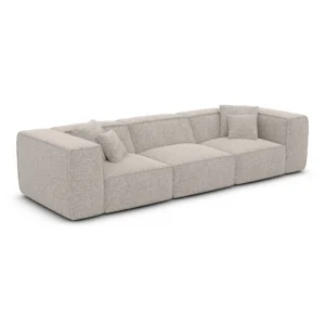 Bouclé 4-Sitzer Couch Arelia