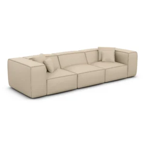 Echtleder 4-Sitzer Couch Arelia