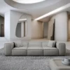 Echtleder 4-Sitzer Couch Arelia