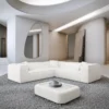 Bouclé Ecksofa Arelia