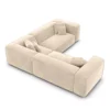 Samtstoff Ecksofa Arelia