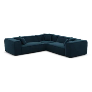 Samtstoff Ecksofa Arelia