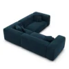 Samtstoff Ecksofa Arelia
