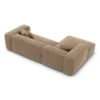 Samtstoff L-Form Sofa Arelia