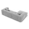 Samtstoff L-Form Sofa Arelia