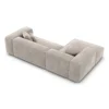 Samtstoff L-Form Sofa Arelia