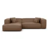 Echtleder L-Form Sofa Arelia