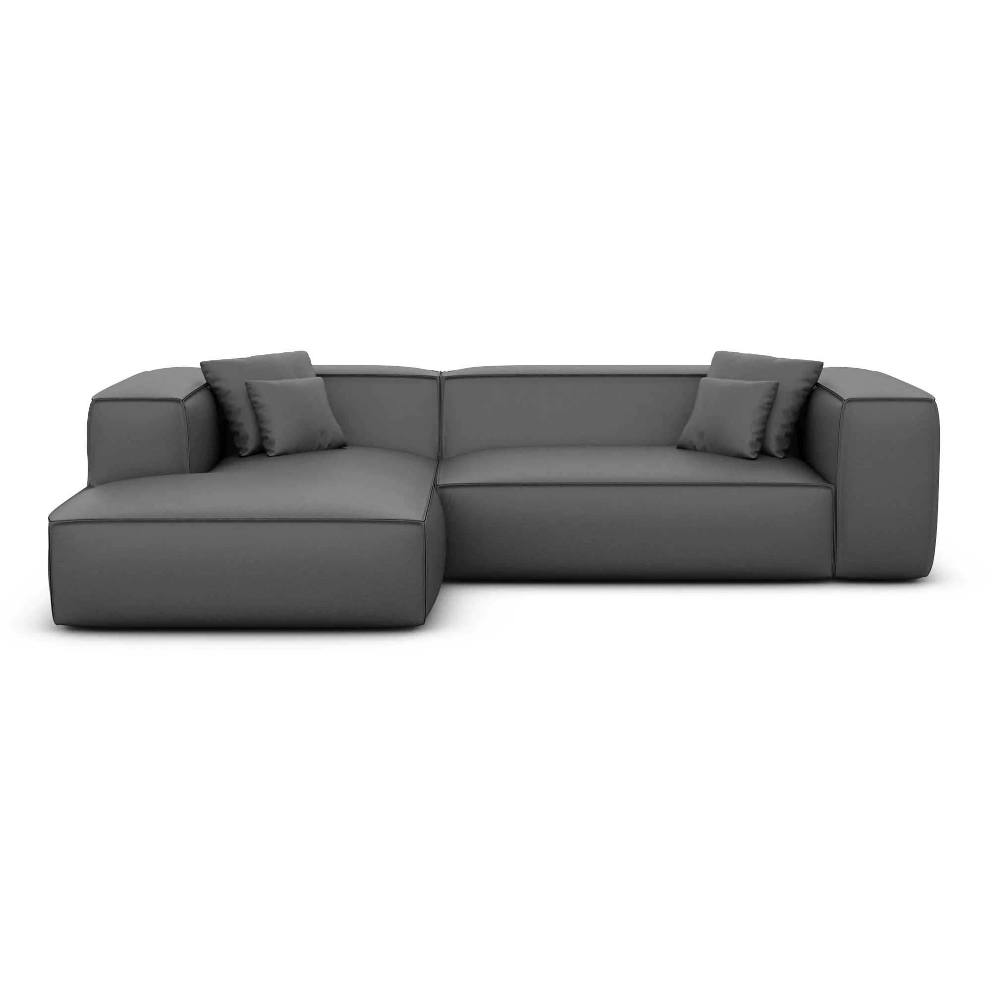Echtleder L-Form Sofa Arelia