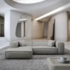Echtleder L-Form Sofa Arelia