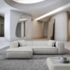 Echtleder L-Form Sofa Arelia