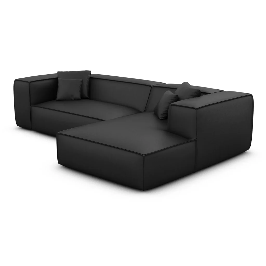 Kunstleder L-Form Sofa Arelia