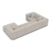 Bouclé U-Form XL Wohnlandschaft Arelia
