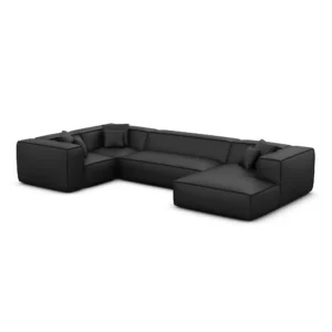 Kunstleder U-Form XL Wohnlandschaft Arelia