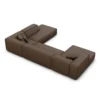 Echtleder U-Form XXL Lounge Wohnlandschaft Arelia