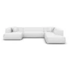 Echtleder U-Form XXL Lounge Wohnlandschaft Arelia