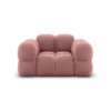Samtstoff Sessel Avoria – Bild 2