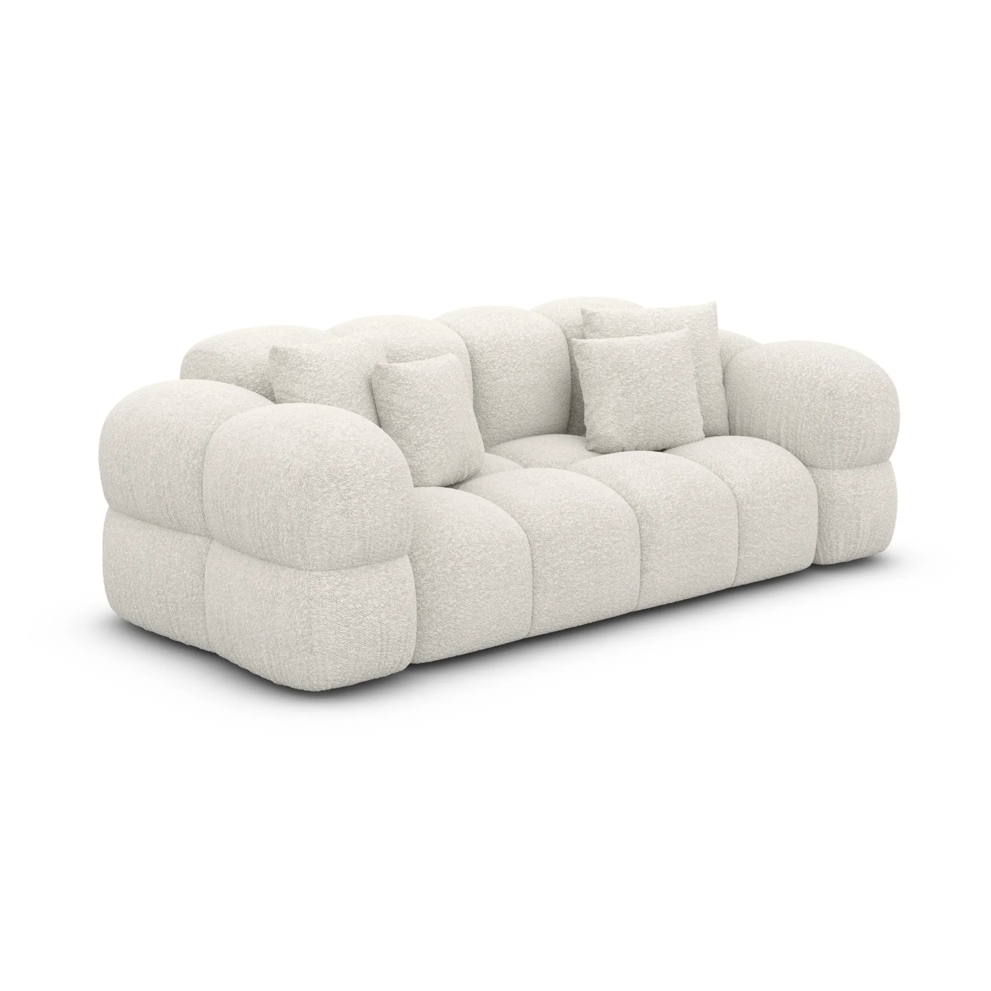 Bouclé 2-Sitzer Couch Avoria – Bild 4